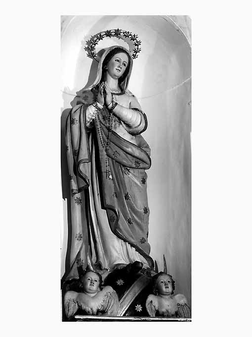 Madonna Immacolata (statua, opera isolata) - ambito pugliese (sec. XIX)
