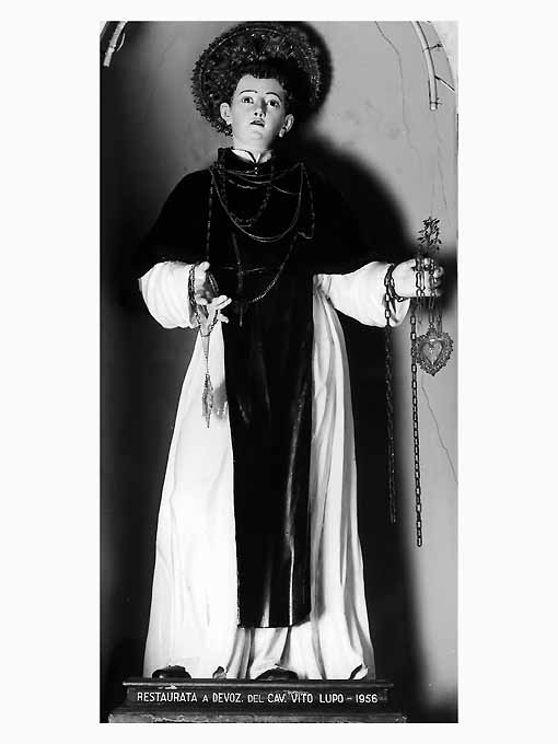 San Leonardo (statua, opera isolata) di Palmieri Gregorio (ultimo quarto sec. XVIII)