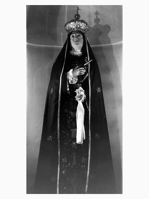 Madonna Addolorata (statua, elemento d'insieme) - produzione foggiana (ultimo quarto sec. XIX)