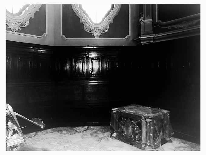 stalli del coro, opera isolata - produzione pugliese (fine sec. XVIII)