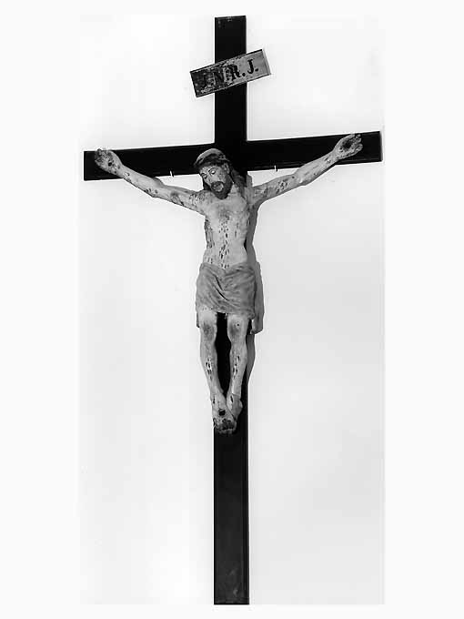 crocifisso, opera isolata - produzione pugliese (prima metà sec. XVII)