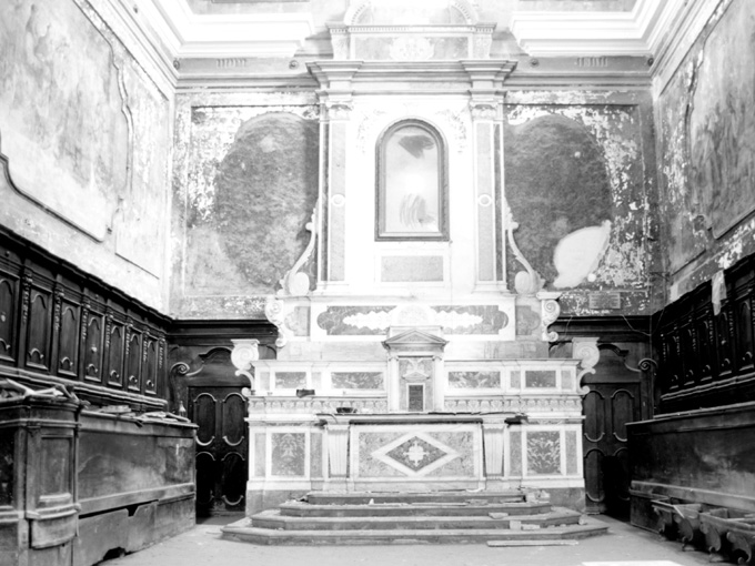 stalli del coro, opera isolata - ambito Italia meridionale (sec. XIX)