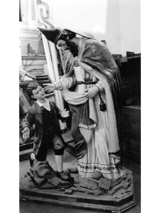 San Biagio (statua, opera isolata) - ambito Italia meridionale (sec. XIX)