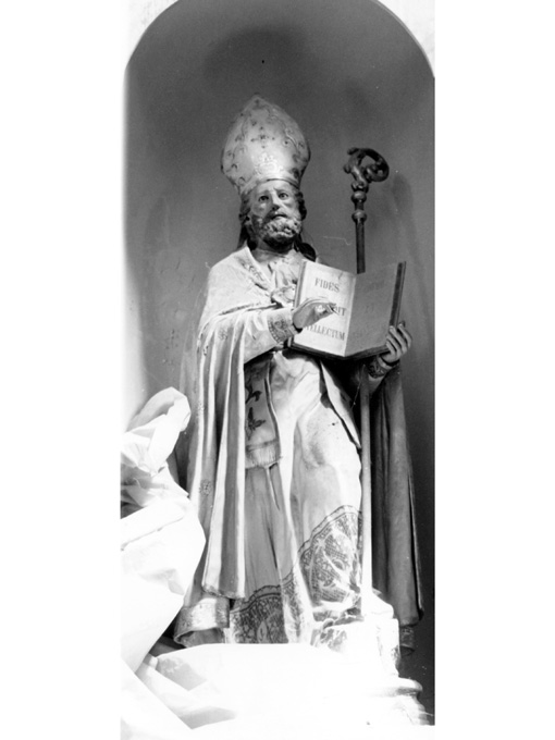 Sant'Anselmo (statua, opera isolata) - ambito Italia meridionale (seconda metà sec. XIX)