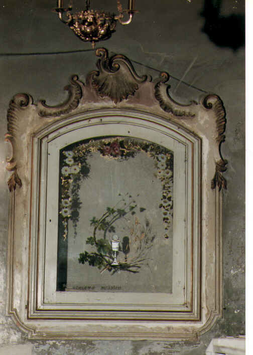 mostra di nicchia - ambito napoletano (prima metà sec. XVIII)