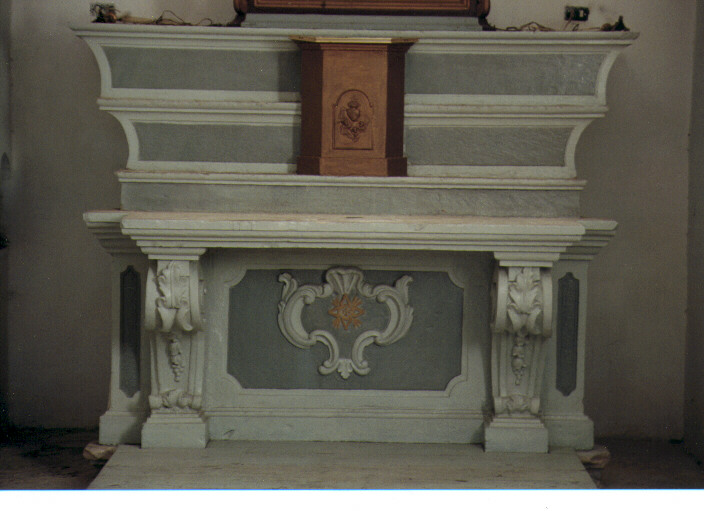 altare maggiore - ambito Italia meridionale (seconda metà sec. XVIII)