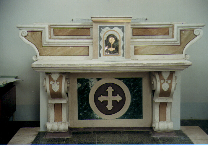 altare - ambito Italia meridionale (seconda metà sec. XIX)