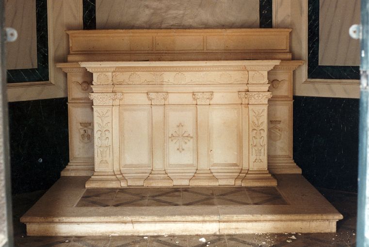 altare - ambito Italia meridionale (seconda metà sec. XIX)