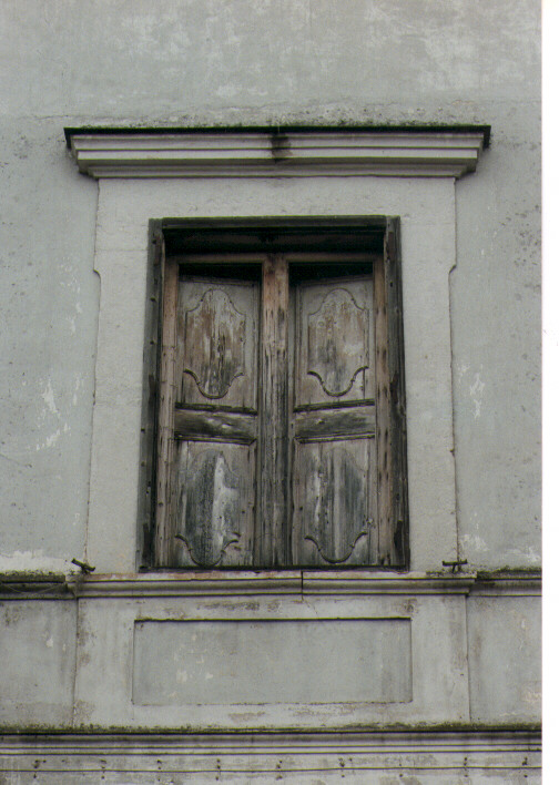 mostra di finestra, serie - ambito Italia meridionale (secc. XVIII/ XIX)