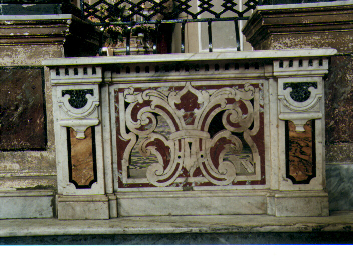 balaustrata - manifattura napoletana (prima metà sec. XVIII)