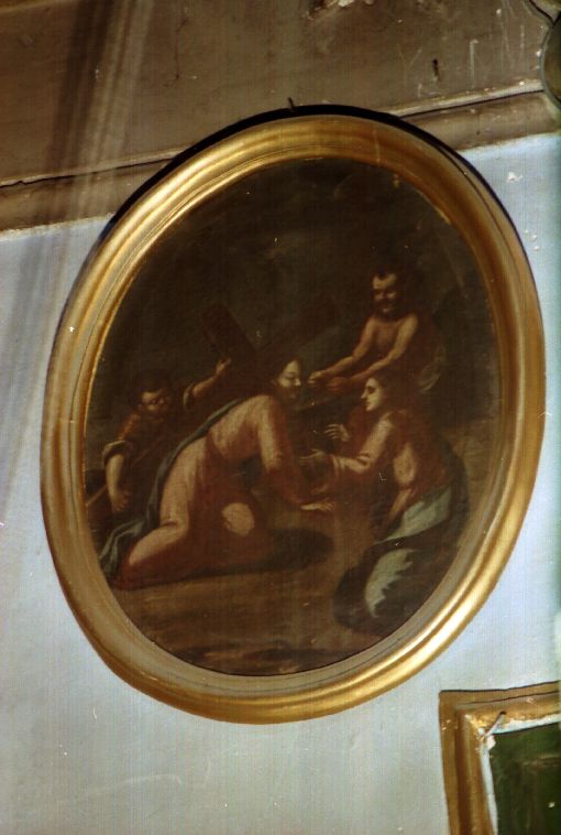 Cristo portacroce (dipinto) - ambito Italia meridionale (secc. XVIII/ XIX)
