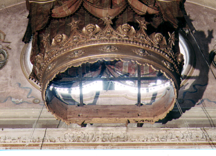 corona pensile - ambito Italia meridionale (sec. XIX)