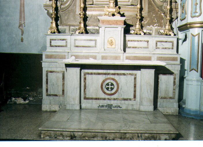 altare - ambito Italia meridionale (sec. XX)