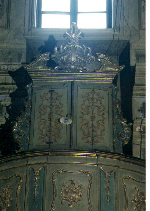 cassa d'organo - ambito Italia meridionale (seconda metà sec. XVIII)