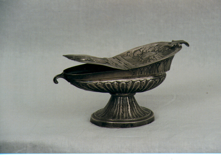 navicella portaincenso - ambito napoletano (sec. XIX)