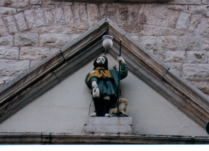 San Rocco (statua) - ambito pugliese (prima metà sec. XIX)