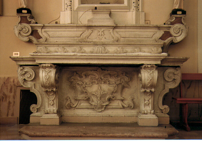 altare - ambito Italia meridionale (seconda metà sec. XIX)