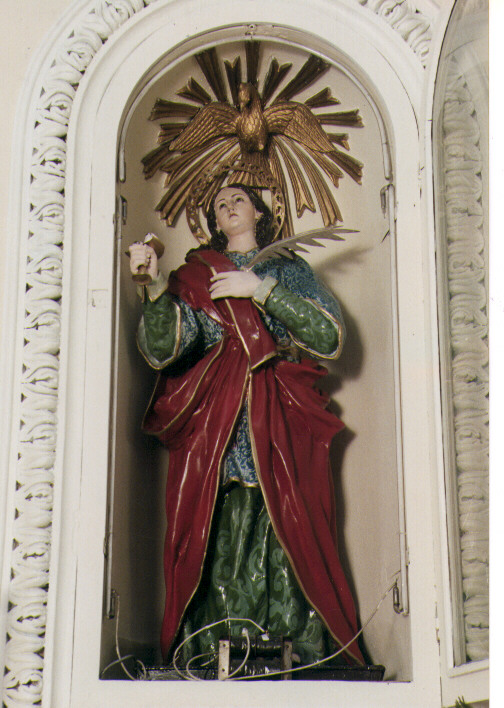 Santa Lucia (statua) - ambito Italia meridionale (secc. XVIII/ XIX)