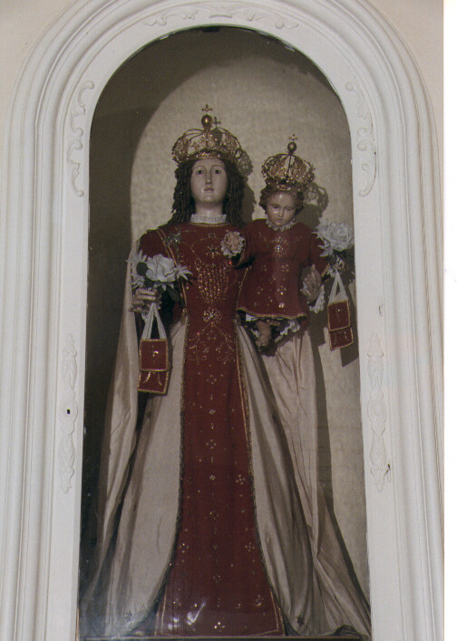 Madonna del Carmelo (statua) - ambito Italia meridionale (sec. XIX)
