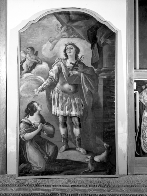 San Vito (dipinto) di Carella Francesco (sec. XVIII)