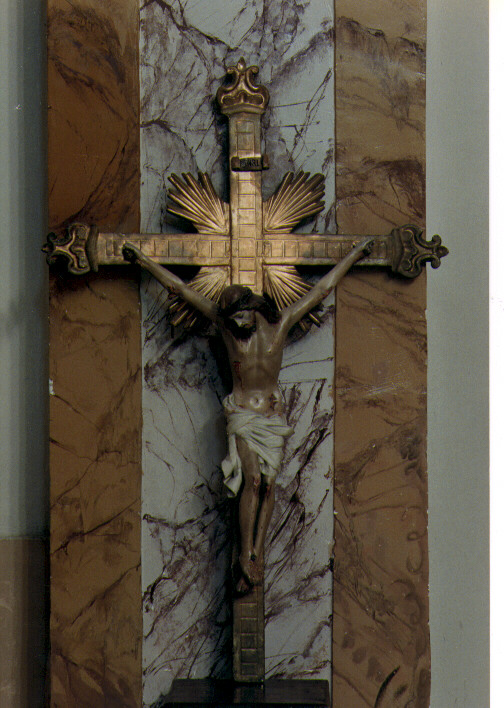 crocifisso - ambito Italia meridionale (prima metà sec. XIX)