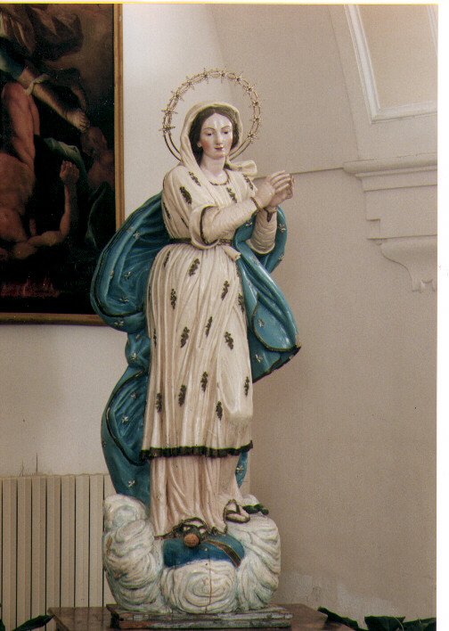 Immacolata Concezione (statua) - ambito Italia meridionale (prima metà sec. XVIII)