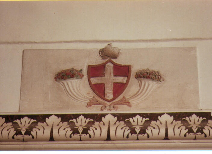Stemma Reale dei Savoia (rilievo) - ambito Italia meridionale (sec. XIX)