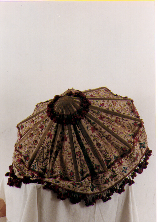 ombrellino processionale - ambito Italia meridionale (sec. XIX)