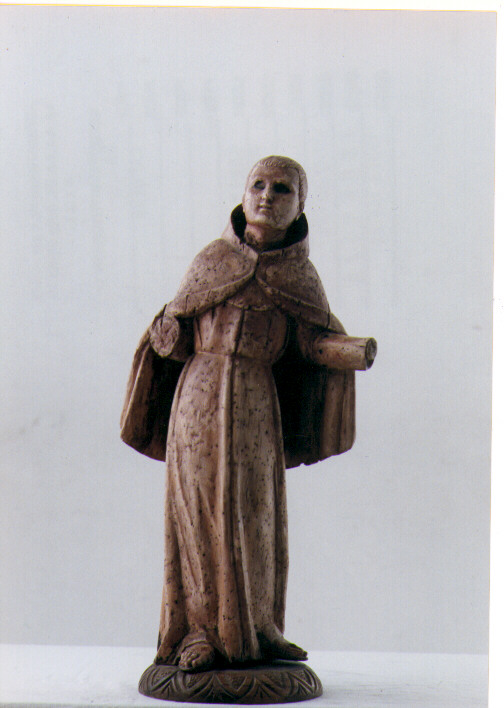 San Pasquale Baylon (statuetta) - ambito Italia meridionale (prima metà sec. XVIII)