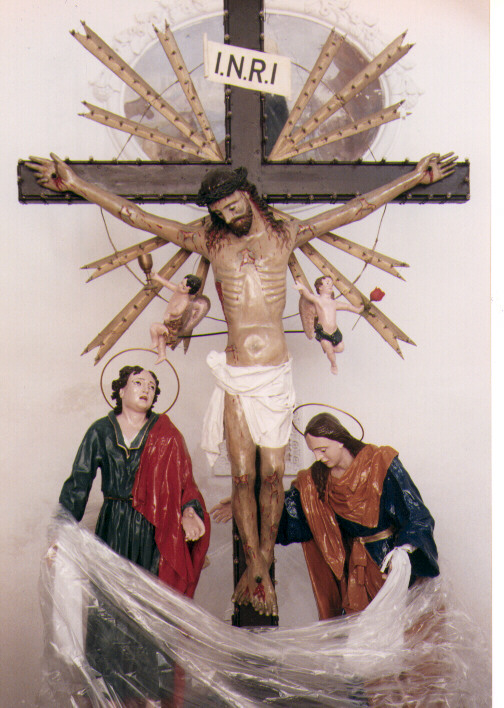 Cristo Crocifisso (statua) - ambito Italia meridionale (sec. XVII)