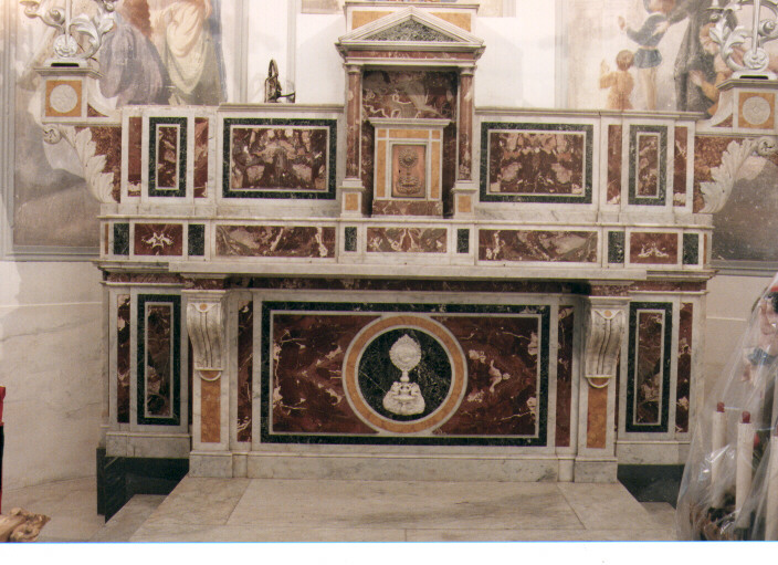altare maggiore - ambito Italia meridionale (sec. XIX)