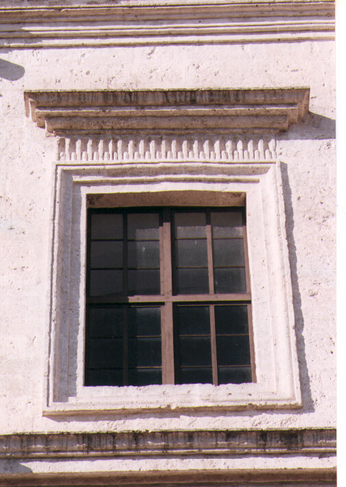 mostra di finestra - ambito Italia meridionale (sec. XVII)
