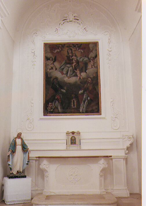 altare - ambito Italia meridionale (fine sec. XVII)