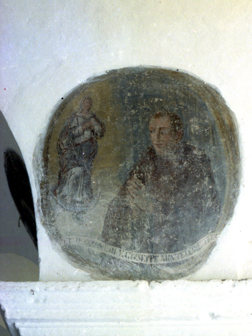 Apparizione della Madonna Immacolata a un Frate (dipinto) - ambito Italia meridionale (sec. XVIII)