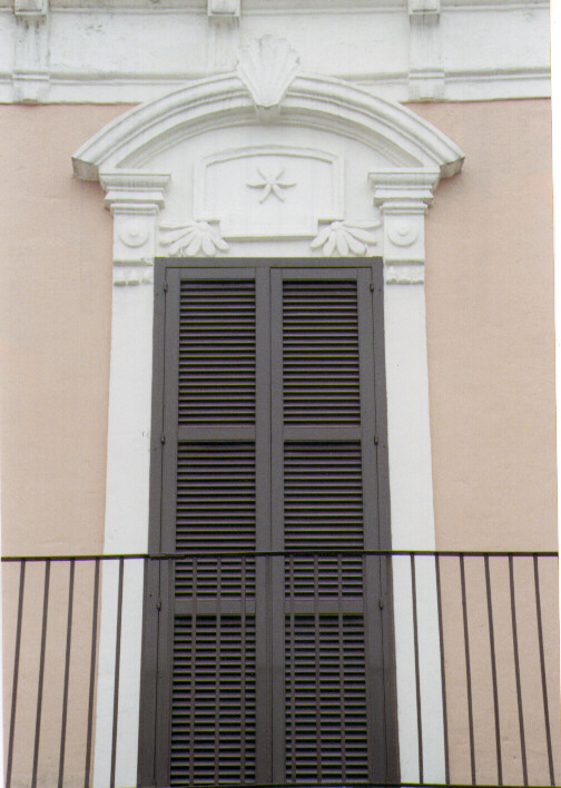 mostra di finestra, serie - ambito Italia meridionale (secc. XVIII/ XIX)