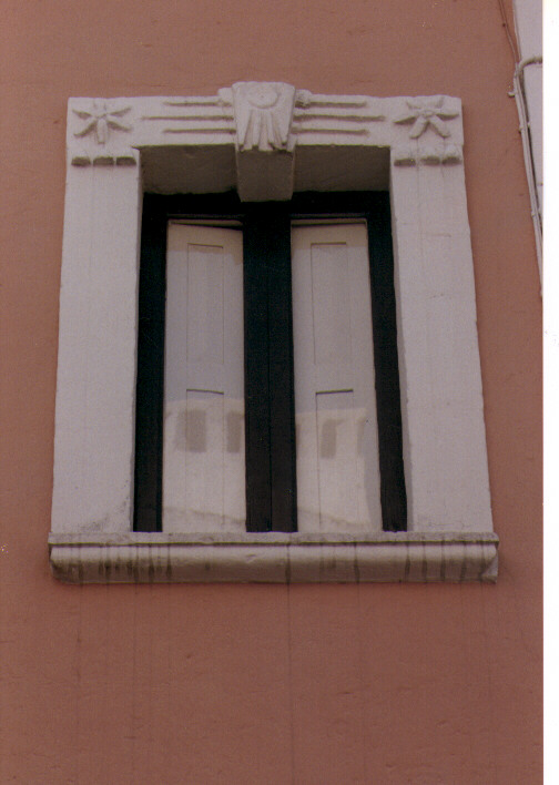 mostra di finestra, serie - ambito Italia meridionale (secc. XVIII/ XIX)