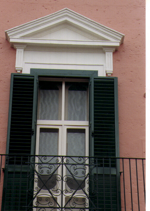 mostra di finestra, serie - ambito Italia meridionale (ultimo quarto sec. XVIII)