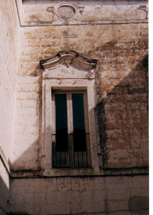 mostra di finestra, serie - ambito Italia meridionale (secc. XVIII/ XIX)