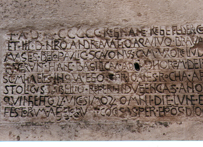 lapide documentaria - ambito Italia meridionale (sec. XVI)