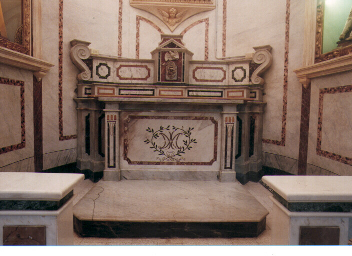 altare - ambito Italia meridionale (ultimo quarto sec. XIX)