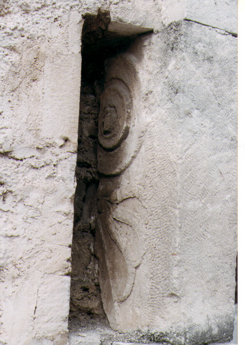 mostra di finestra, frammento - ambito Italia meridionale (secc. XVII/ XVIII)