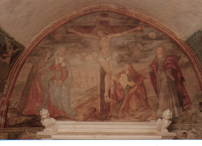 Crocifissione di Cristo (dipinto) - ambito Italia meridionale (sec. XVII)
