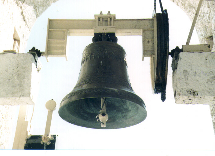 San Giorgio e il drago (campana) - ambito Italia centro-meridionale (inizio sec. XX)