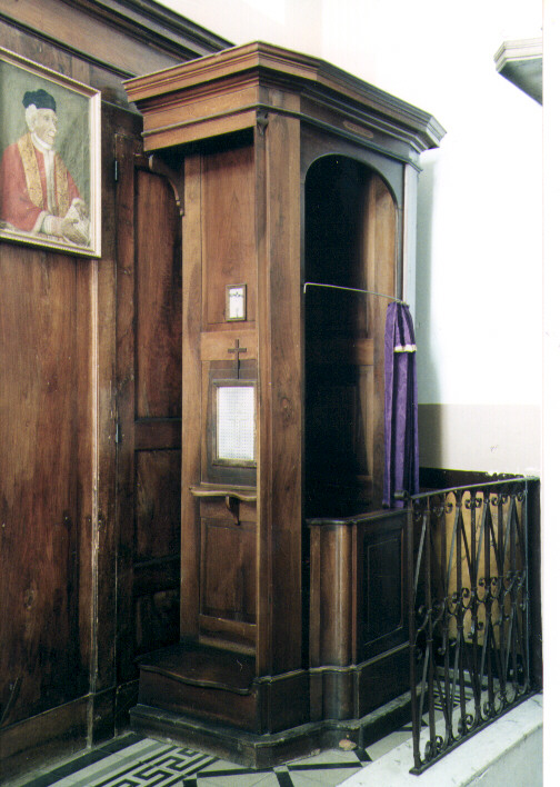 confessionale, serie di Guida Vito, Campanella Michele (sec. XIX)