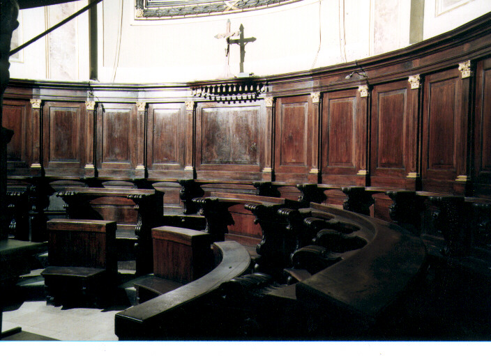 stalli del coro di Gimma Giuseppe, Leandro, Prodez G (prima metà sec. XVIII)