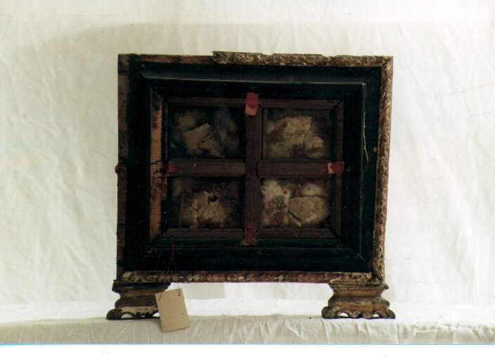 reliquiario - a vaso - ambito Italia meridionale (sec. XVIII)