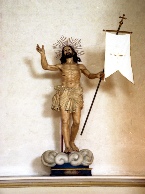 Cristo risorto (statua) - ambito Italia meridionale (sec. XIX)