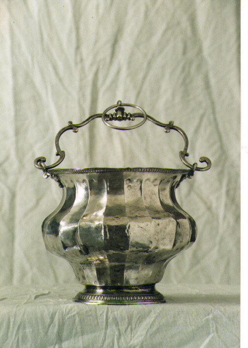 portasecchiello per l'acqua benedetta - ambito Italia meridionale (secc. XVII/ XVIII)