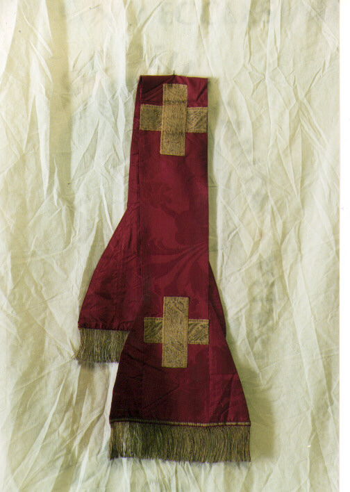 manipolo - manifattura italiana (secc. XVII/ XVIII)