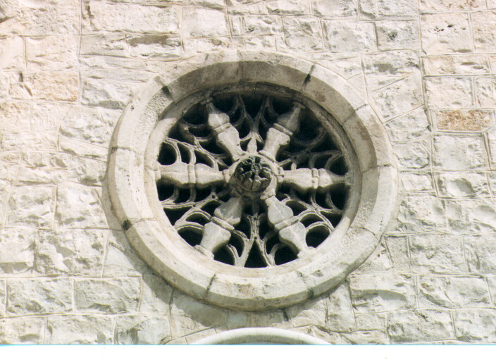 rosone - ambito Italia meridionale (secc. XV/ XVI)